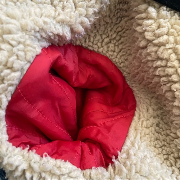 Vintage baby Gap jean jacket Sherpa lined Toddler size 3 - Picture 9 of 13